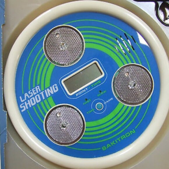 Vintage RARE Sakitron Laser Shooting Target Game - 1980s Japanese Electronic Toy - Picture 3 of 6
